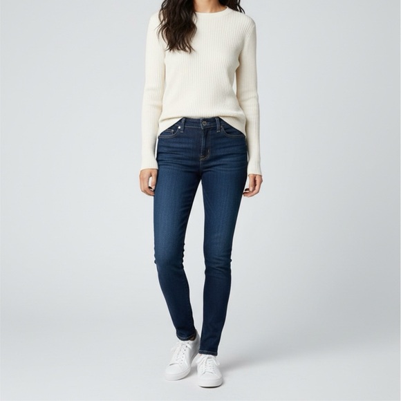 J. Crew Pants - J Crew Toothpick Women's Jeans Size 27 Dark‎ Wash Stretch Super Skinny Leg